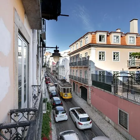 Lejlighed Altido Elegant Central 2-Br Apartment In Chiado Lisboa